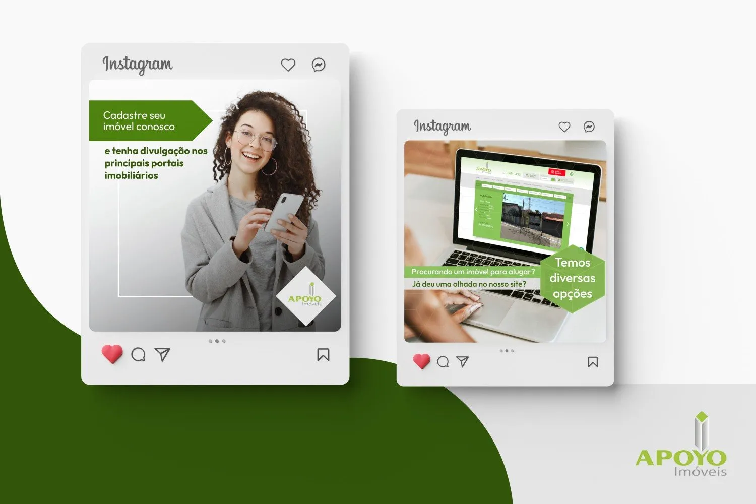Social Media Apoyo Imóveis — capa